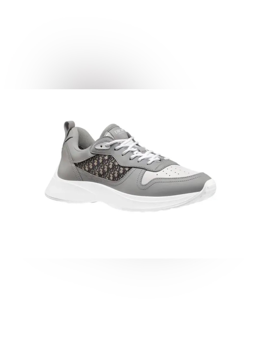 Dior B25 Grey and White Sneaker US 9